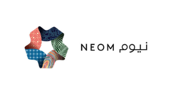 the logo for neom